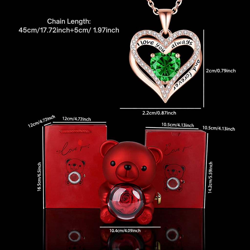 Bear Pendant Necklace