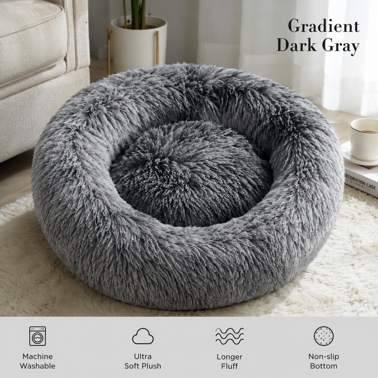 Cloud K9 — Ultra-Soft Anti-Anxiety Dog Bed