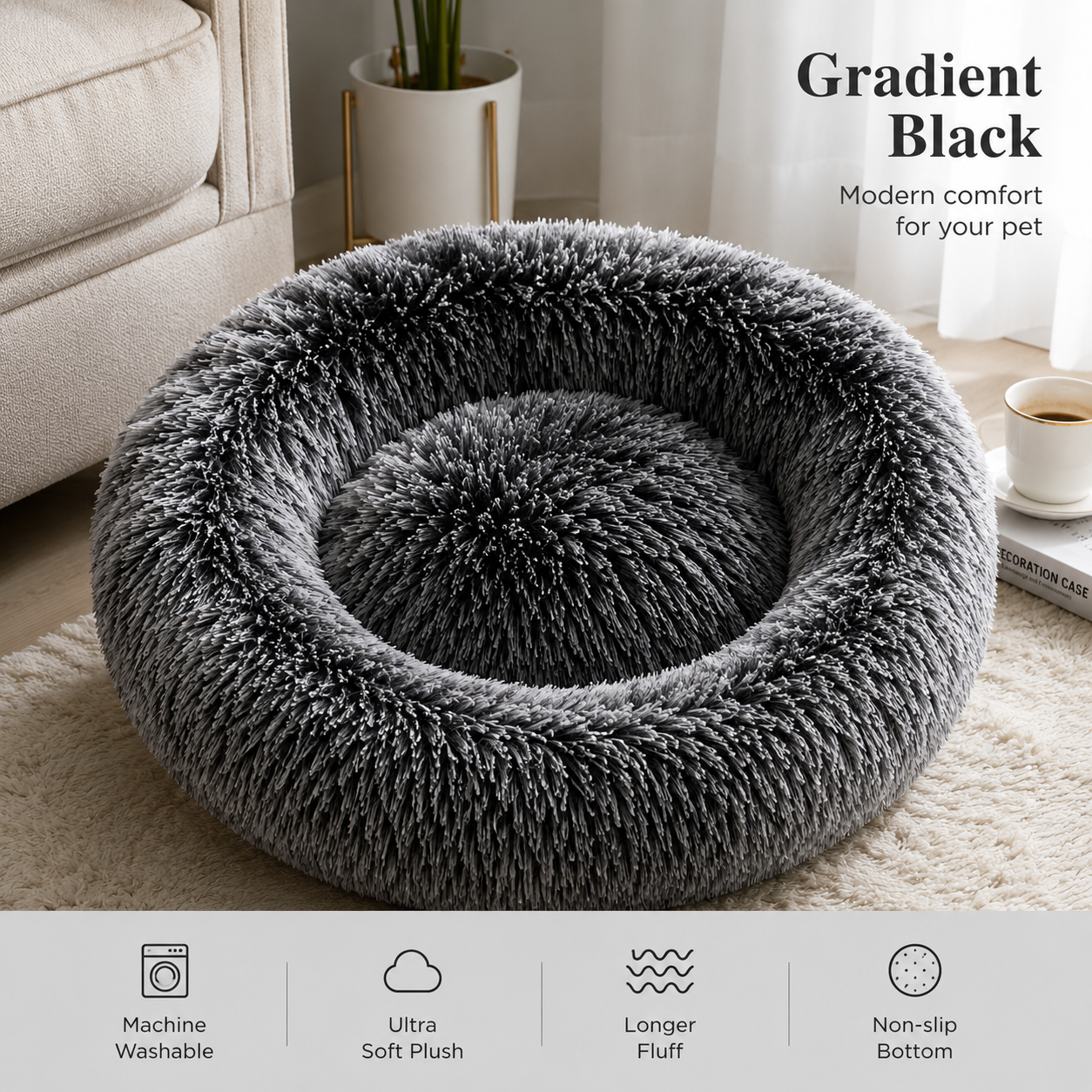 Cloud K9 — Ultra-Soft Anti-Anxiety Dog Bed