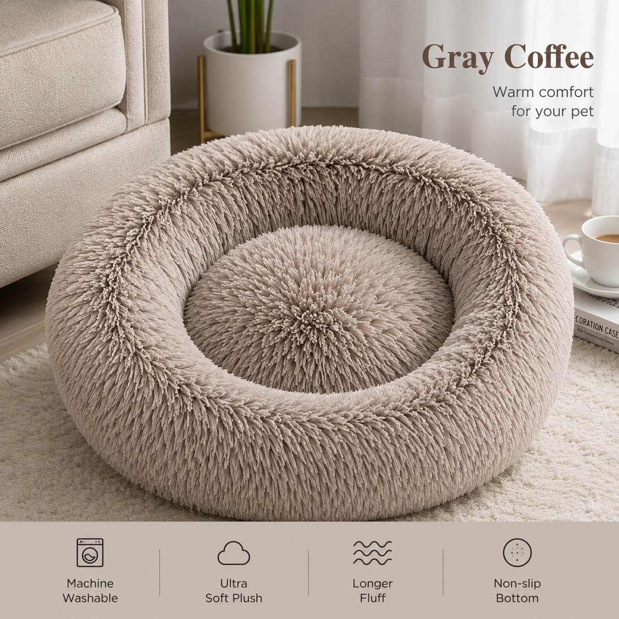 Cloud K9 — Ultra-Soft Anti-Anxiety Dog Bed