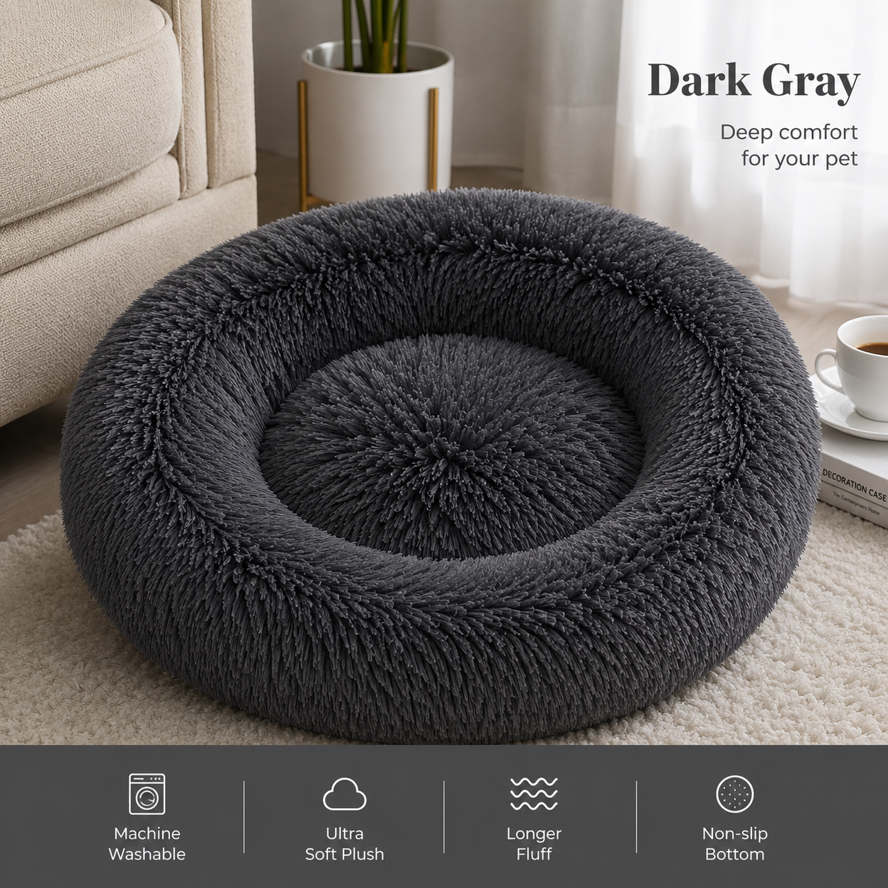 Cloud K9 — Ultra-Soft Anti-Anxiety Dog Bed