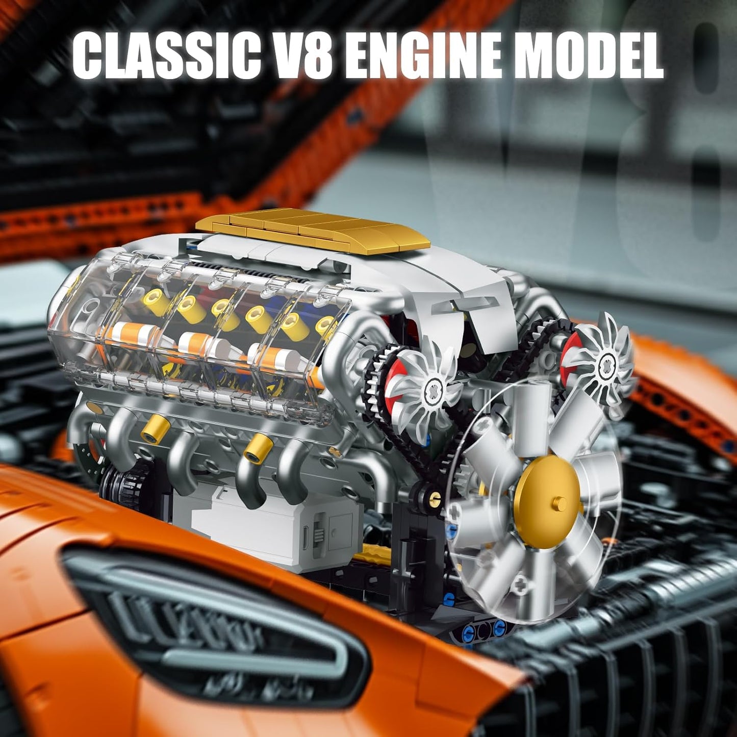 V8 Engine Builder Kit